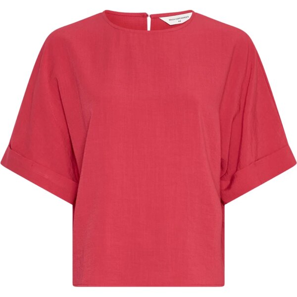 MSCH-Copenhagen-Daria-24-T-Shirt-jazzy-mel-rot MSCH - Copenhagen Daria 2/4 T-Shirt jazzy mel