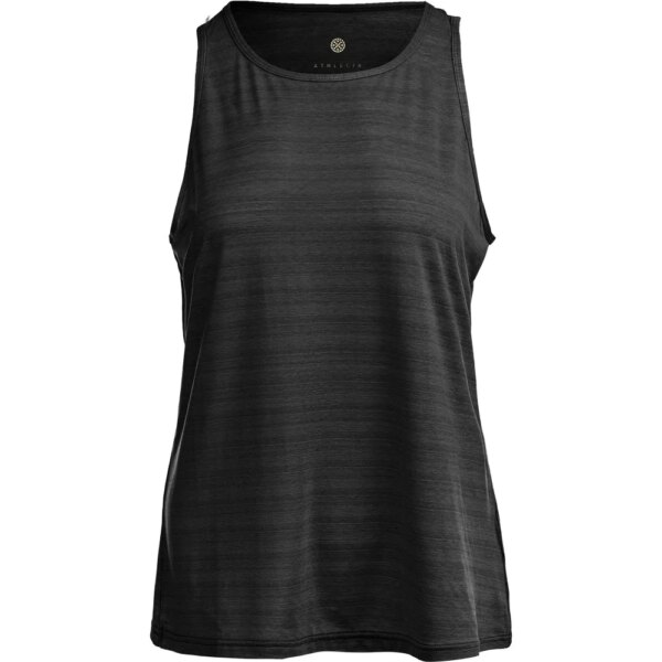 Athlecia-Athlecia-Mota-Slub-Tanktop-black-melange-schwarz Athlecia - Athlecia Mota Slub Tanktop black melange