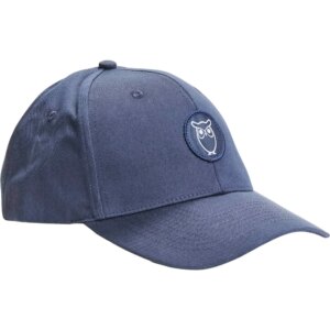 KnowledgeCotton - Apparel Organic Cotton Twill Cap GOTS/Vegan total eclipse