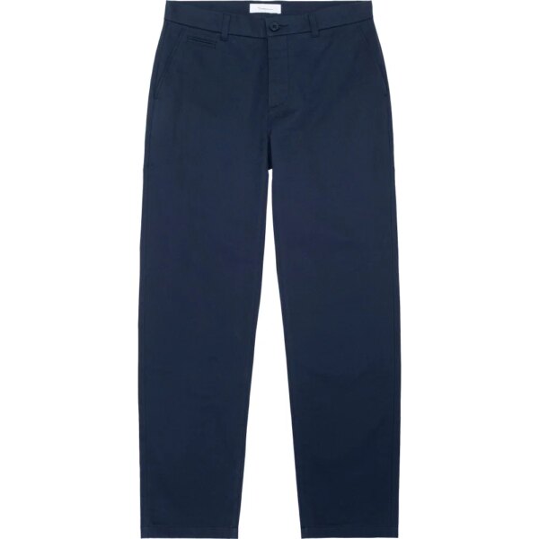 ON-Sportartikel-blau KnowledgeCotton - Apparel Chuck Regular Chino Twill Hose GOTS/Vegan total eclipse