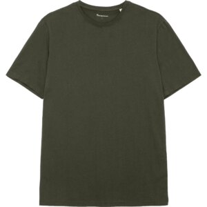 KnowledgeCotton - Apparel Agnar Basic T-Shirt GOTS/Vegan forrest night