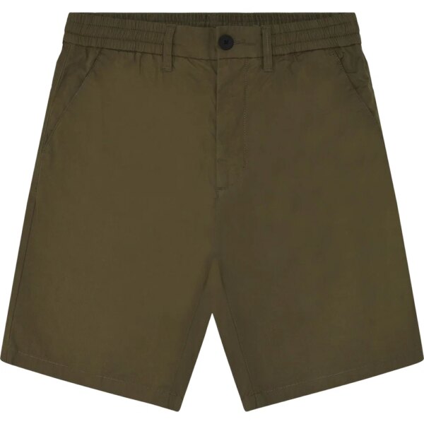 KnowledgeCotton-Apparel-Fig-Loose-Poplin-Shorts-GOTSVegan-burned-olive-gruen KnowledgeCotton - Apparel Fig Loose Poplin Shorts GOTS/Vegan burned olive