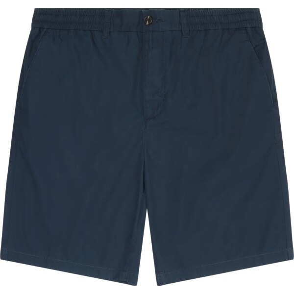 KnowledgeCotton-Apparel-Fig-Loose-Poplin-Shorts-GOTSVegan-total-eclipse-blau KnowledgeCotton - Apparel Fig Loose Poplin Shorts GOTS/Vegan total eclipse