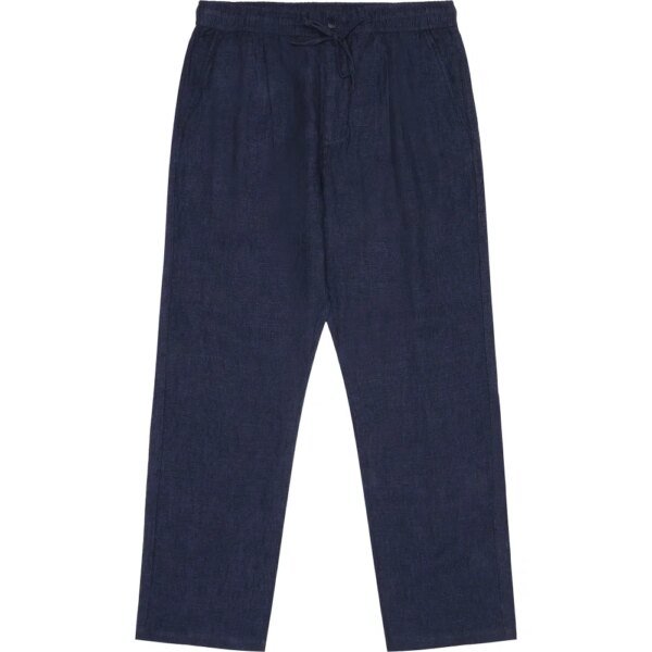 KnowledgeCotton-Apparel-Fig-loose-Leinenhose-GOTSVegan-yarndyed-total-eclipse-blau KnowledgeCotton - Apparel Fig loose Leinenhose GOTS/Vegan yarndyed total eclipse