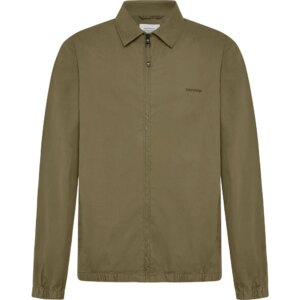 KnowledgeCotton - Apparel Organic Cotton Zip Jacke GOTS/Vegan burned olive