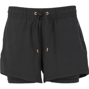 Athlecia - Athlecia Timmie V2 W 2-In-1 Shorts schwarz