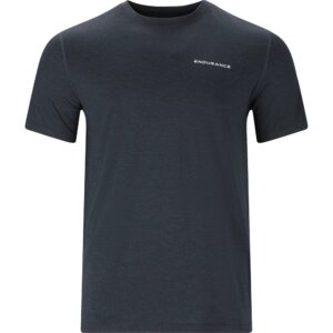 Endurance - Endurance Abdon Melange T-Shirt black melange