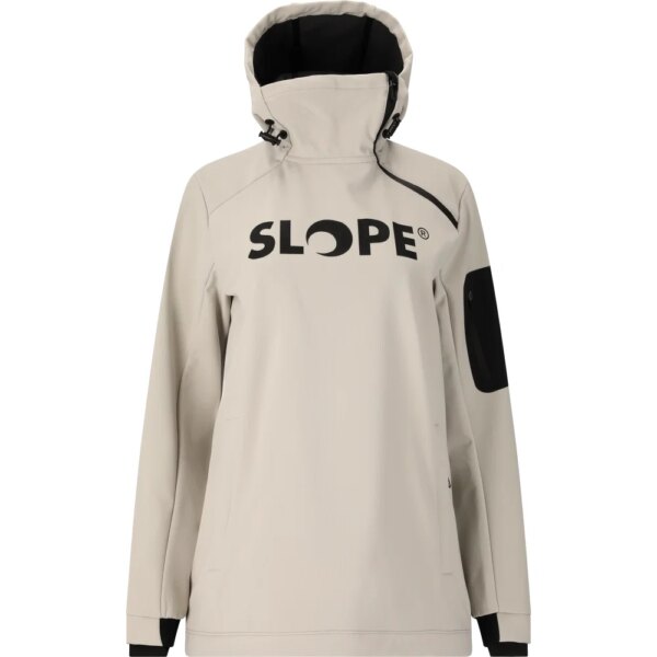 Slope-Slope-Fletcher-W-PRO-8-Softshell-Hoodie-silver-lining-beige Slope - Slope Fletcher W-PRO 8 Softshell Hoodie silver lining