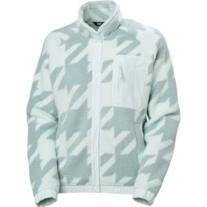 Helly - Hansen Imperial Printed Pile Snap Midlayerjacke icicle