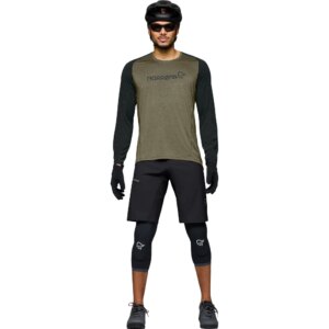 Norrona - Norrona Fjørå Equaliser Lightweight Longsleeve Bike Shirt olive night