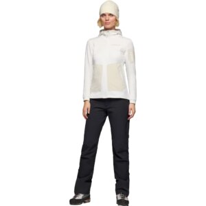 Norrona - Norrona Falketind Warm2 Stretch Hood Fleecejacke snow white