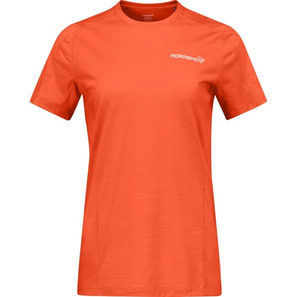 Norrona - Norrona Falketind EqualiserUll T-Shirt paprika