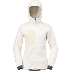 Norrona - Norrona Trollveggen Warm3 Fleecejacke whisper white