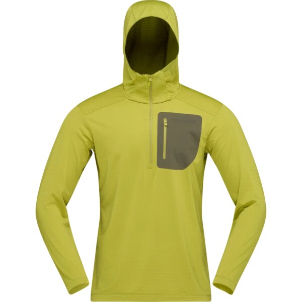 Norrona-Norrona-Falketind-Warm1-Fleece-Hoodie-golden-lime-gruen Norrona - Norrona Falketind Warm1 Fleece Hoodie golden lime