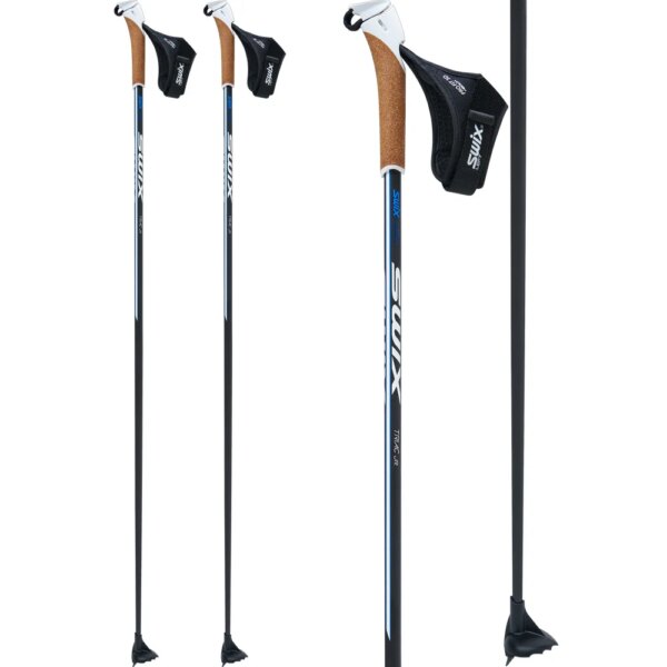 Swix - Swix Triac JR Advanced Carbon Composite Kinder Langlaufstock schwarz