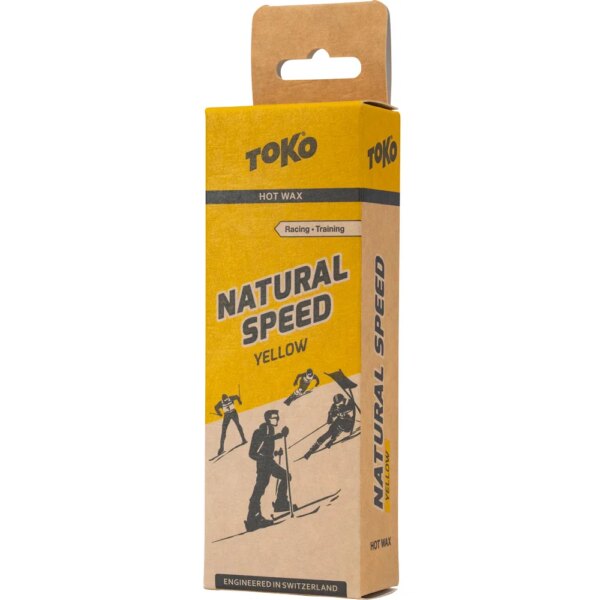 Toko-Toko-Natural-Speed-Heisswachs-120g-gelb-gelb Toko - Toko Natural Speed Heisswachs 120g rot