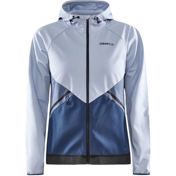 Craft-Craft-Glide-Hood-Jacke-sulfur-tide-blau Craft - Craft Glide Hood Jacke sulfur tide