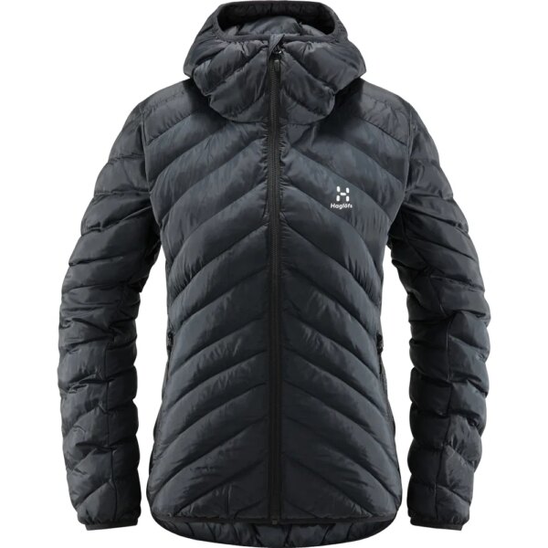 Hagloefs-Hagloefs-Saerna-Mimic-Hood-Isolationsjacke-true-black-schwarz Haglöfs - Haglöfs Särna Mimic Hood Isolationsjacke true black