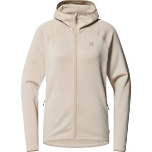 Haglöfs - Haglöfs Magma Mid Hood Fleecejacke chalk beige