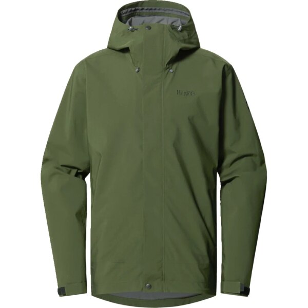Hagloefs-Hagloefs-Breeze-Proof-Regenjacke-seaweed-green-gruen Haglöfs - Haglöfs Breeze Proof Regenjacke seaweed green