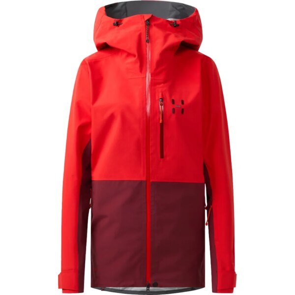 Hagloefs-Hagloefs-Alper-Proof-Hardshelljacke-tech-red-rot Haglöfs - Haglöfs Alper Proof Hardshelljacke tech red