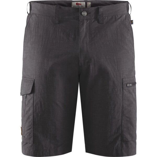 Fjaellraeven-Fjaellraeven-Travellers-MT-Shorts-dunkelgrau-schwarz Fjällräven - Fjällräven Travellers MT Shorts dunkelgrau