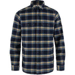 Fjällräven - Fjällräven Övik Heavy Flannel Shirt dark navy