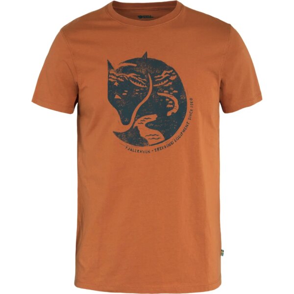 Fjaellraeven-Fjaellraeven-Arctic-Fox-T-Shirt-terracotta-brown-braun Fjällräven - Fjällräven Arctic Fox T-Shirt terracotta brown