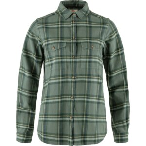 Fjällräven - Fjällräven Övik Heavy Flannel Hemd patina green