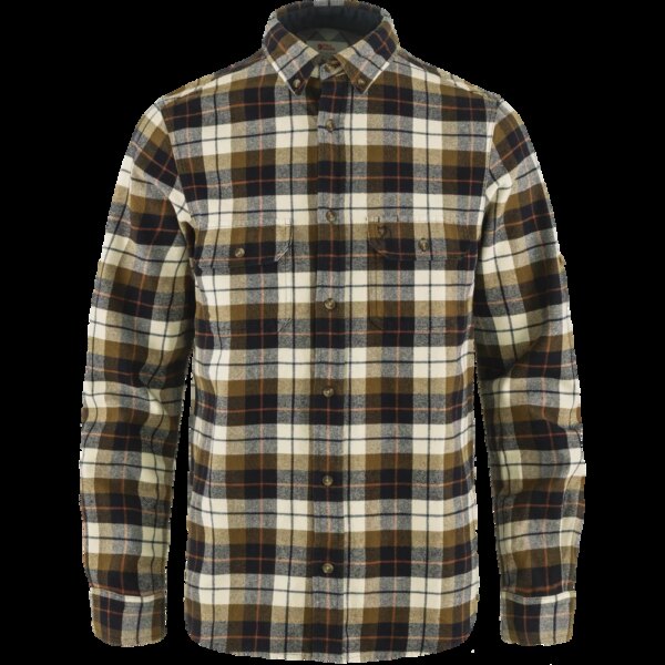 Fjällräven - Fjällräven Singi Heavy Flannel Hemd chalk white