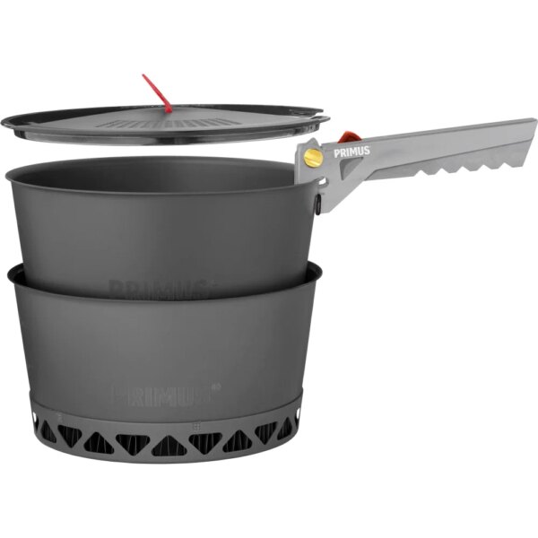 Primus-Primus-PrimeTech-Pot-Set-1.3L-Campingkochtopfset-grau-grau Primus - Primus PrimeTech Pot Set 1.3L Campingkochtopfset grau