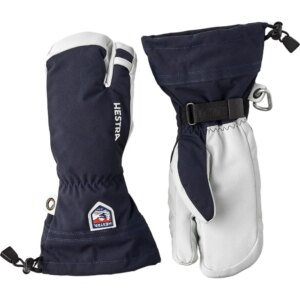 Hestra - Hestra Army Leather Heli 3-Finger Skihandschuhe navy