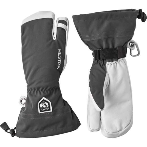 Hestra-Hestra-Army-Leather-Heli-3-Finger-Skihandschuhe-grau-grau Hestra - Hestra Army Leather Heli 3-Finger Skihandschuhe grau