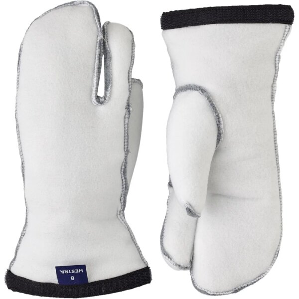 Hestra-Hestra-Heli-Ski-Liner-3-Finger-Skihandschuh-Innenfutter-offwhite-weiss Hestra - Hestra Heli Ski Liner 3-Finger Skihandschuh-Innenfutter offwhite