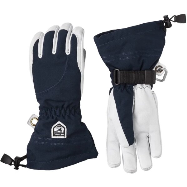 Hestra-Hestra-Heli-5-Finger-Skihandschuhe-navy-grau Hestra - Hestra Heli 5-Finger Skihandschuhe navy