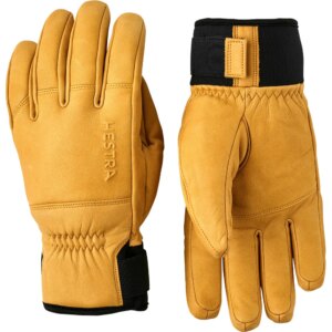 Hestra - Hestra Omni 5-Finger Skihandschuhe tan