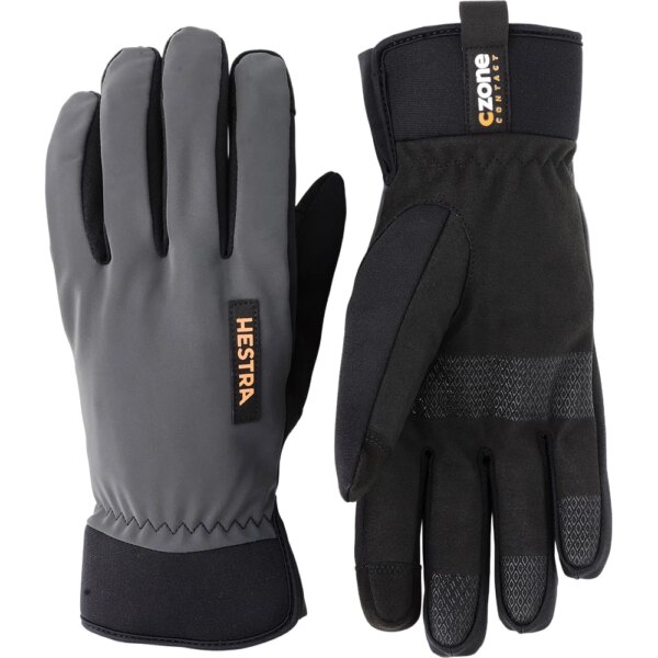 Hestra - Hestra C Zone Contact Glove 5 Finger Handschuhe dark grey