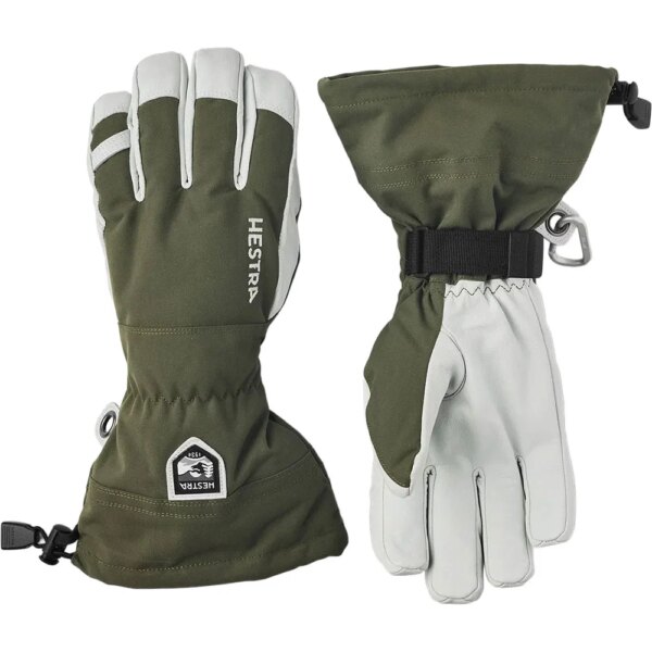 Hestra-Hestra-Army-Leather-Heli-5-Finger-Skihandschuhe-olive-gruen Hestra - Hestra Army Leather Heli 5-Finger Skihandschuhe olive