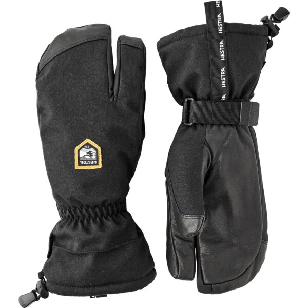 Hestra - Hestra C Zone Mountain 3 Finger Handschuhe schwarz