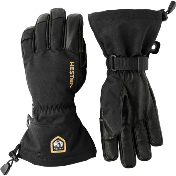 Hestra-Hestra-Army-Leather-Gore-Tex-5-Finger-Handschuhe-schwarz-schwarz Hestra - Hestra Army Leather Gore-Tex 5 Finger Handschuhe schwarz
