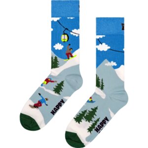 Happy - Socks Snowboard Socken blau