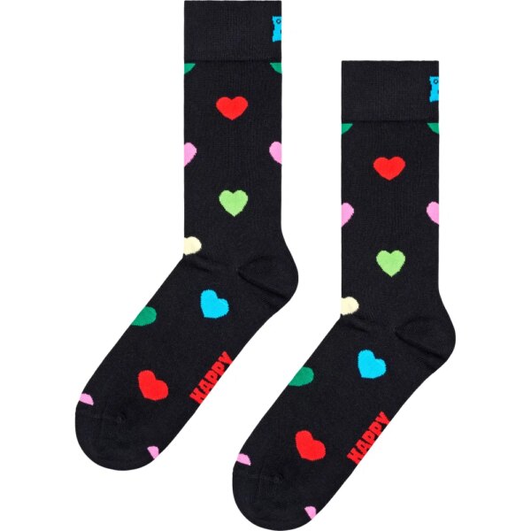 Happy - Socks Heart Socken schwarz
