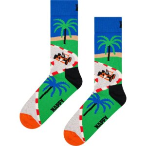 Happy - Socks Racing Socken green
