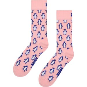 Happy - Socks Penguin Socken light pink