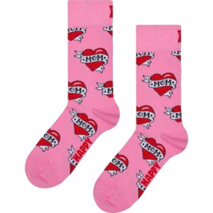 Happy - Socks Mom Socken pink