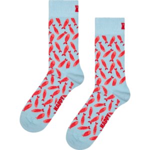 Happy - Socks Sardine Socken light blue