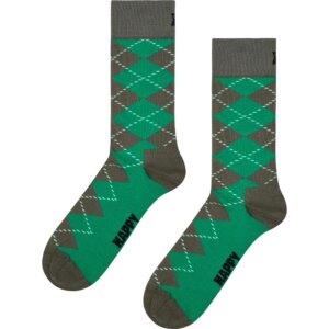 Happy - Socks Argyle Socken dark green