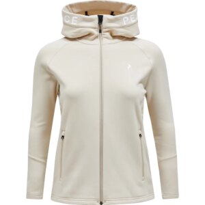 Peak - Performance Rider Zip Hood Midlayer-Jacke sand fog