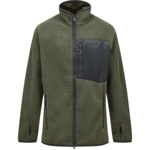 Peak - Performance Pile Zip Fleecejacke pine needle