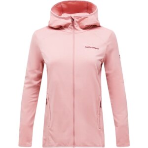 Peak - Performance Light Zip Hood warm blush